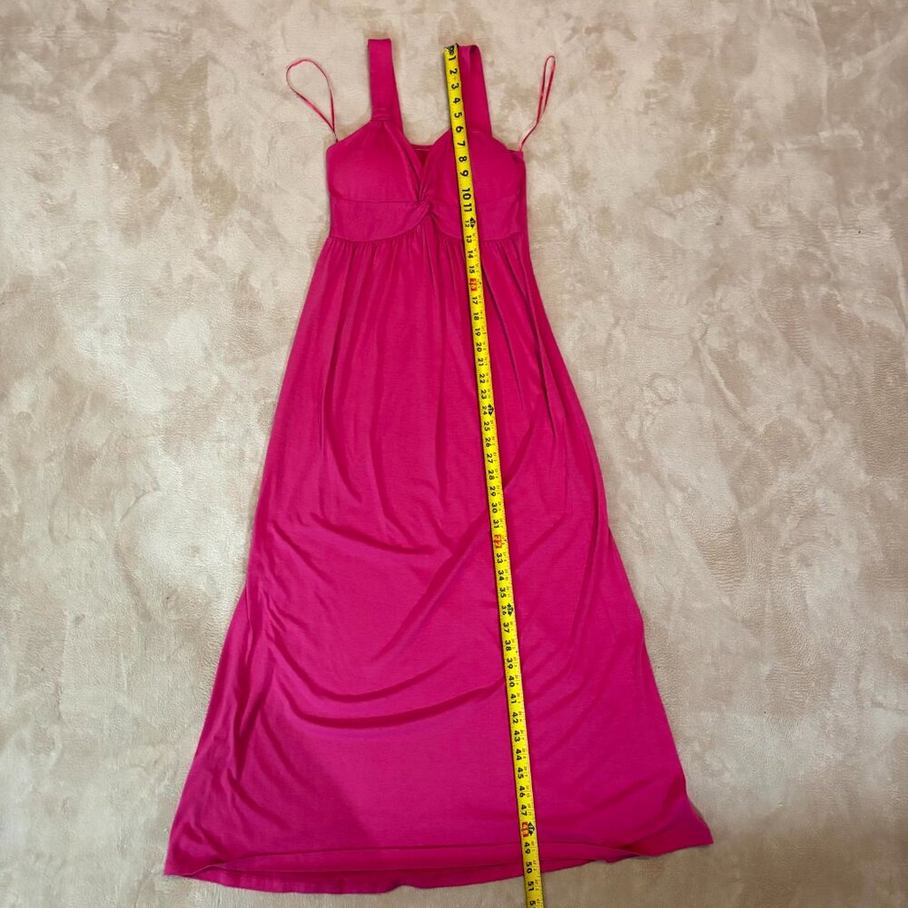 New Directions Petite PS Fuchsia Pink Sleeveless Maxi Dress – Size PS - Picture 4 of 7
